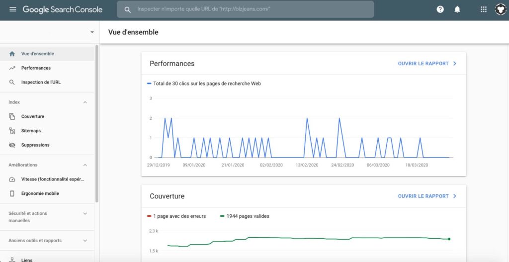 Top outil de référencement de Google: Google Search Console