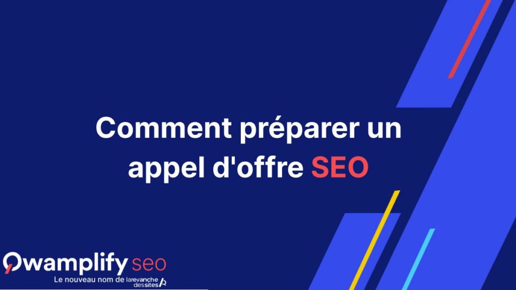 comment preparer un appel doffre seo