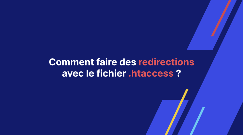 Redirections fichier htaccess