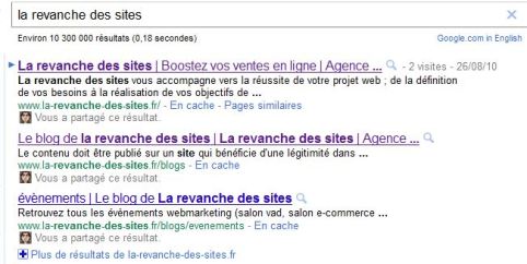 Recherche sociale google france