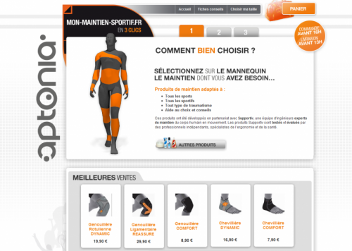 Mon maintien sportif en 3 clics - Genouillere, coudiere, chevillere